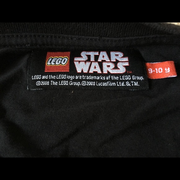 Legoland Star Wars Darth Vader shirt -small - Picture 3 of 3
